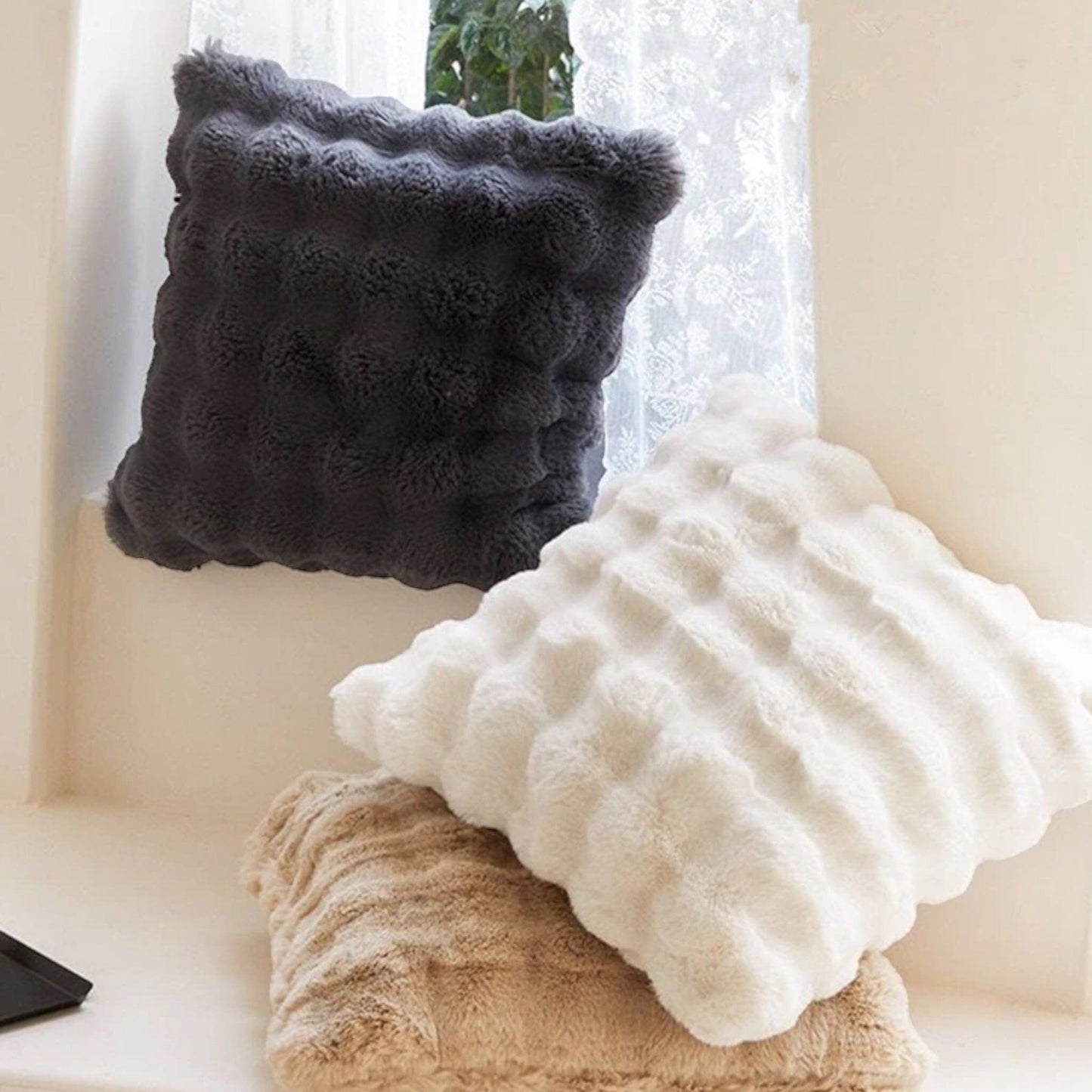 Genevieve Fur Cushion