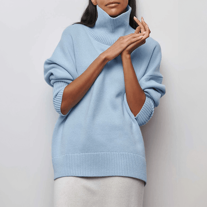 WarmWeave - Elegant Knit Sweater for a Comfy Look