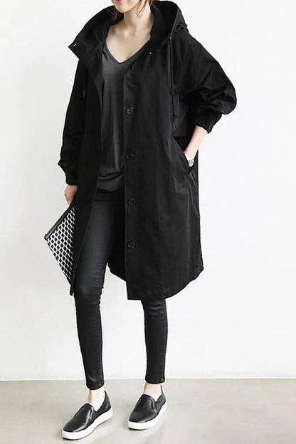 Zainra Amara Chic Oversized Trench Coat for Women – Stylish and Relaxed