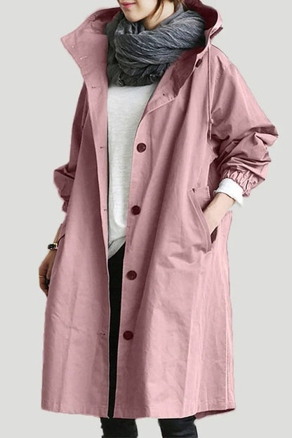 Zainra Amara Chic Oversized Trench Coat for Women – Stylish and Relaxed