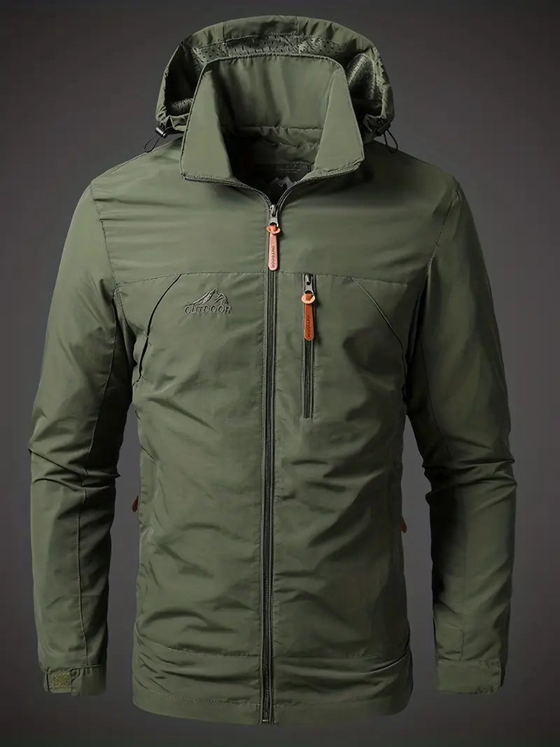 Zainra Fletcher Waterproof Rain Jacket for Men - Functional & Stylish