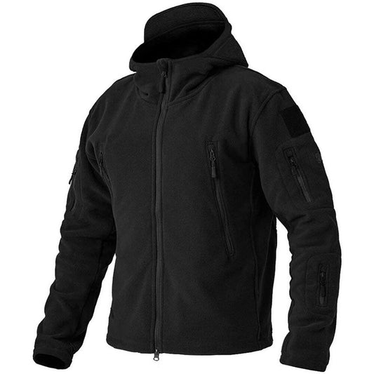 Zainra Darius Comfortable Men’s Windproof Fleece Jacket for Cold Weather