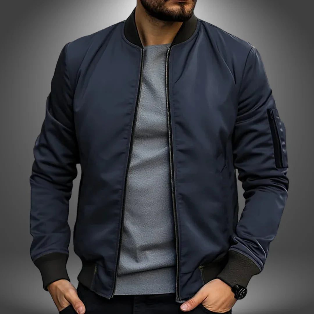 Zainra Abram Stylish Lightweight Mens Bomber Jacket