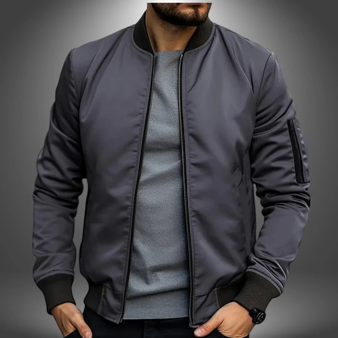 Zainra Abram Stylish Lightweight Mens Bomber Jacket