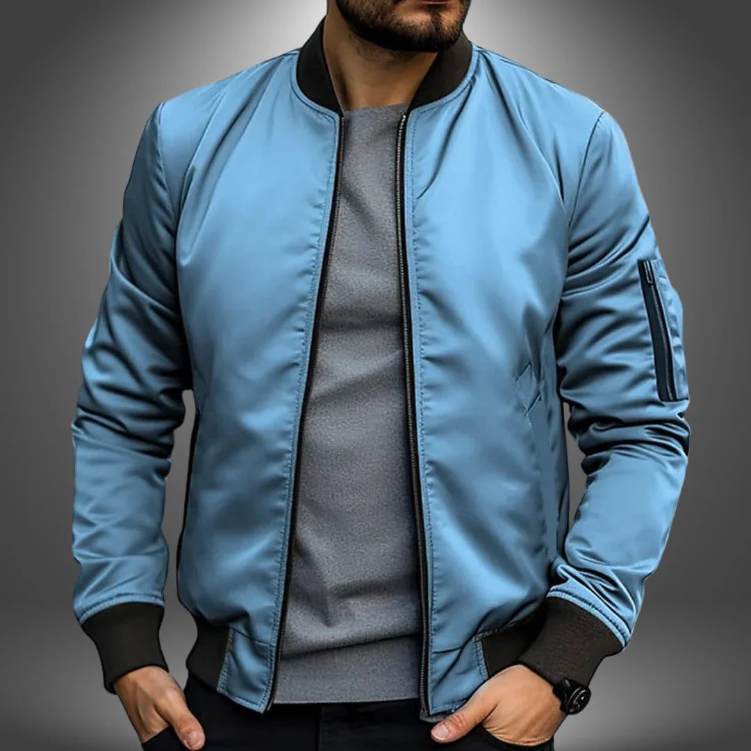 Zainra Abram Stylish Lightweight Mens Bomber Jacket