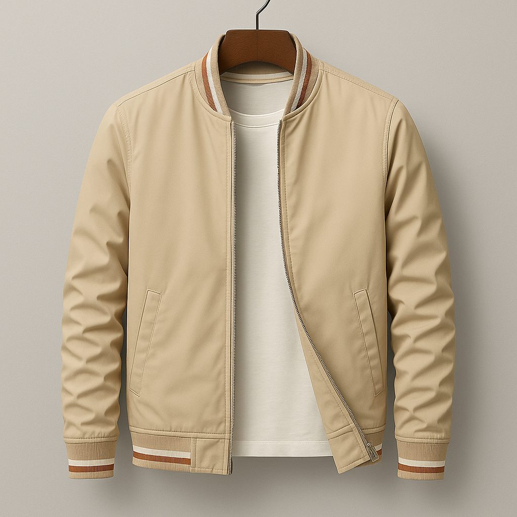 Zainra Cyrus Modern Lightweight Mens Bomber Jacket