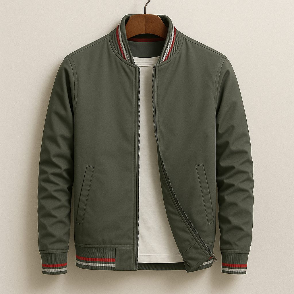 Zainra Cyrus Modern Lightweight Mens Bomber Jacket