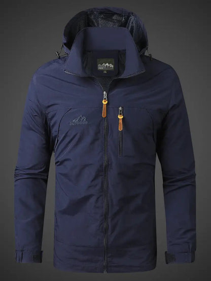 Zainra Fletcher Waterproof Rain Jacket for Men - Functional & Stylish