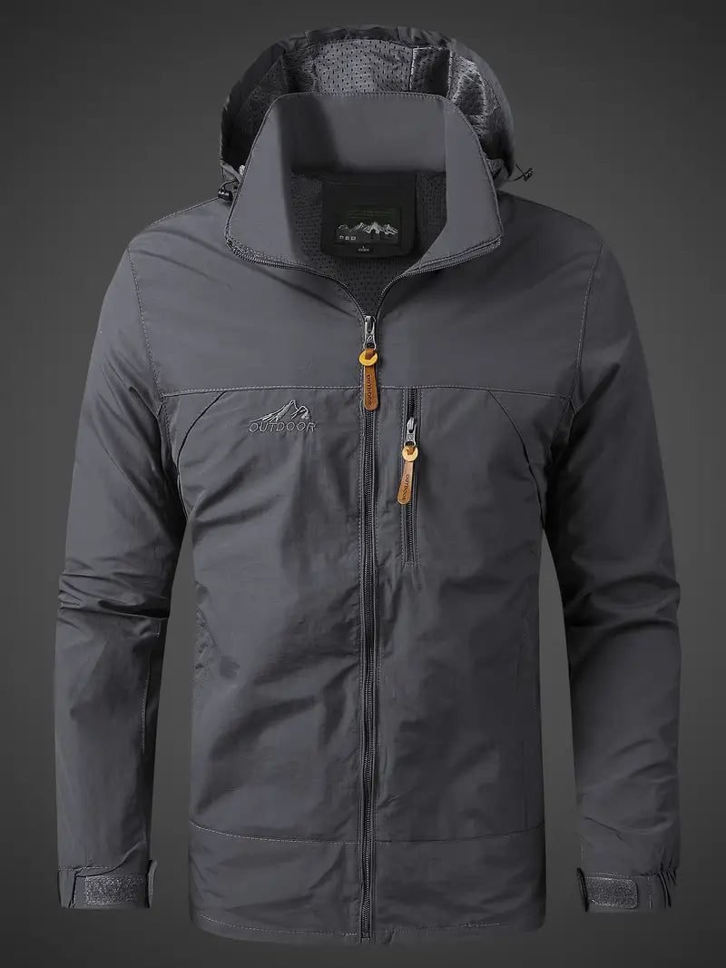 Zainra Fletcher Waterproof Rain Jacket for Men - Functional & Stylish